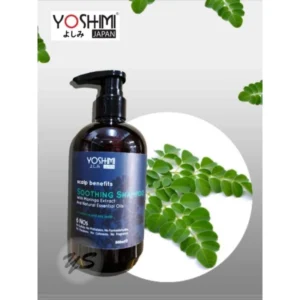 my-11134207-7r98v-lqx6iao3udk479.webp YOSHIMI MORINGA SOOTHING SHAMPOO 500ML